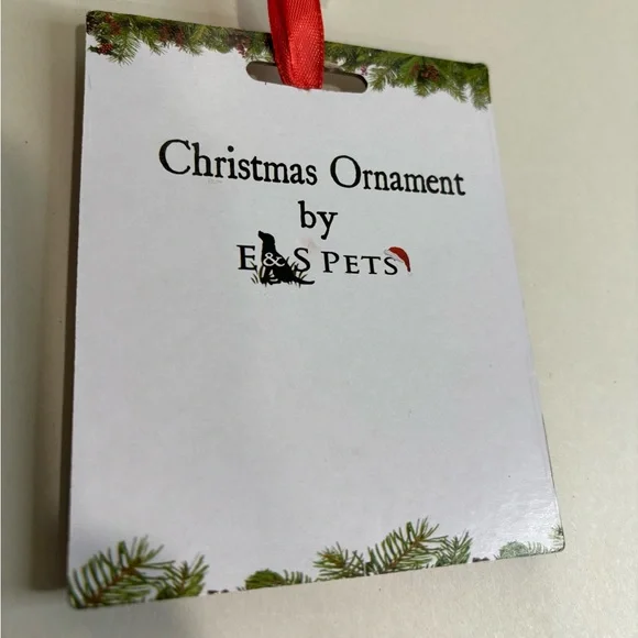 E&S Pets Corgi Dog Christmas Ornament - Picture 3 of 3